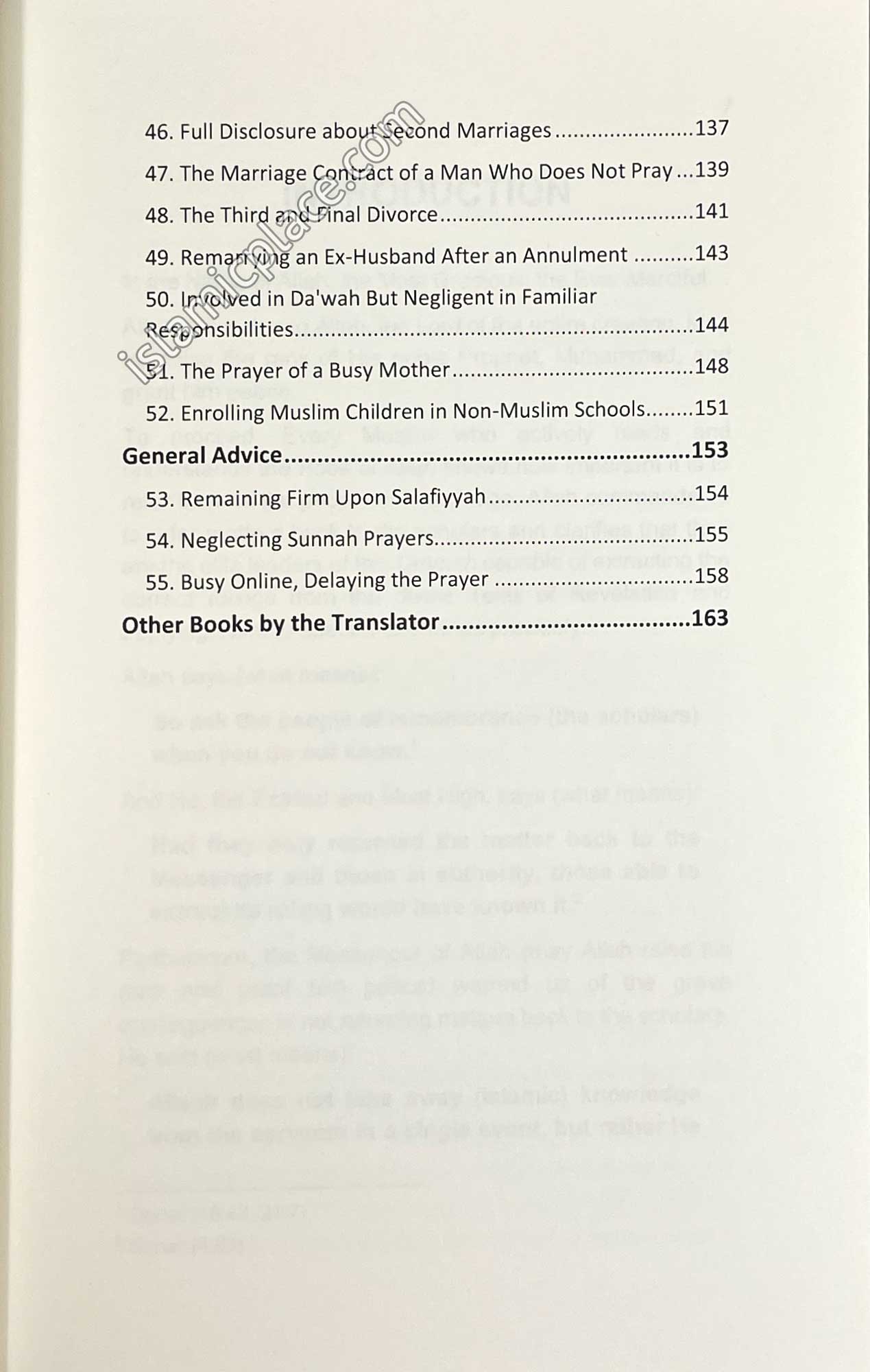 Questions from the West Answered by Salafee Scholars