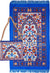 Blue - Vine Mihrab Design Prayer Rug with Matching Zipper Carrying Bag