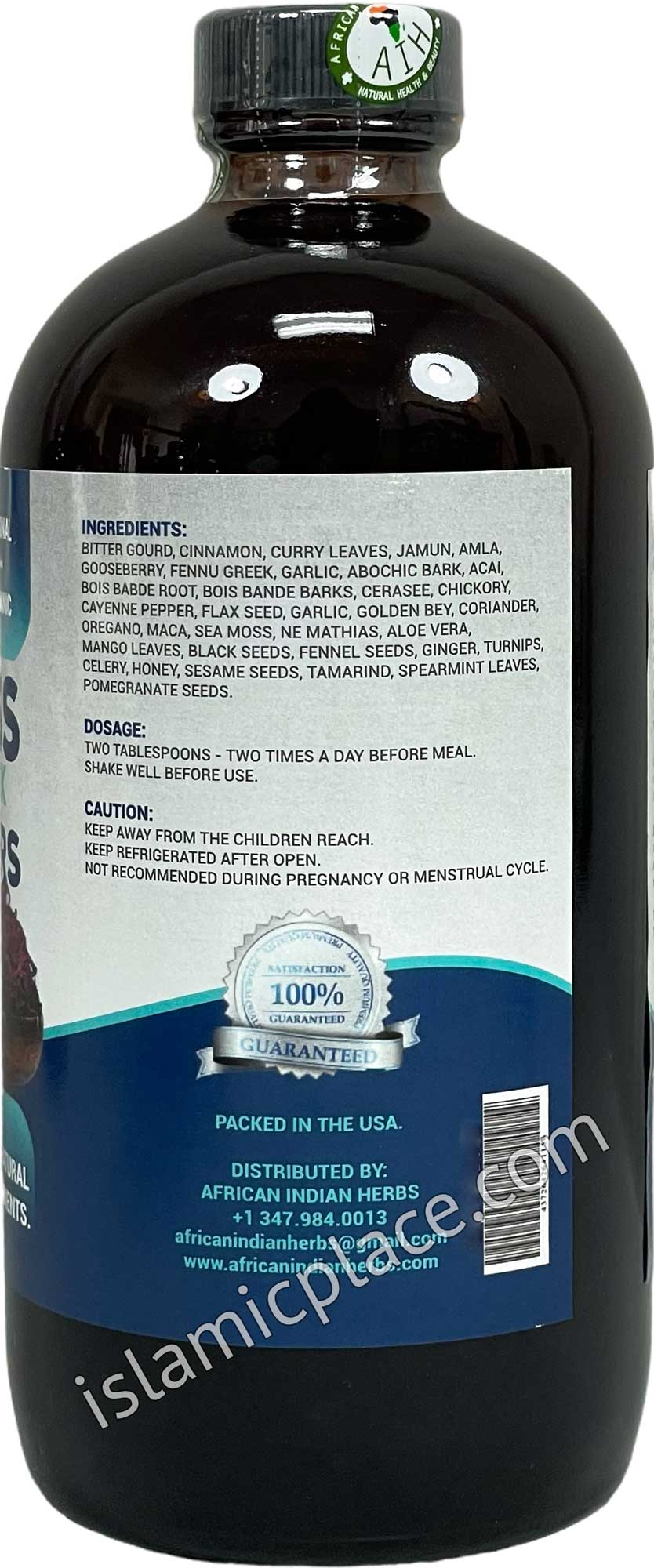 Sea Moss Bladder Wrack Living Bitters 16 oz