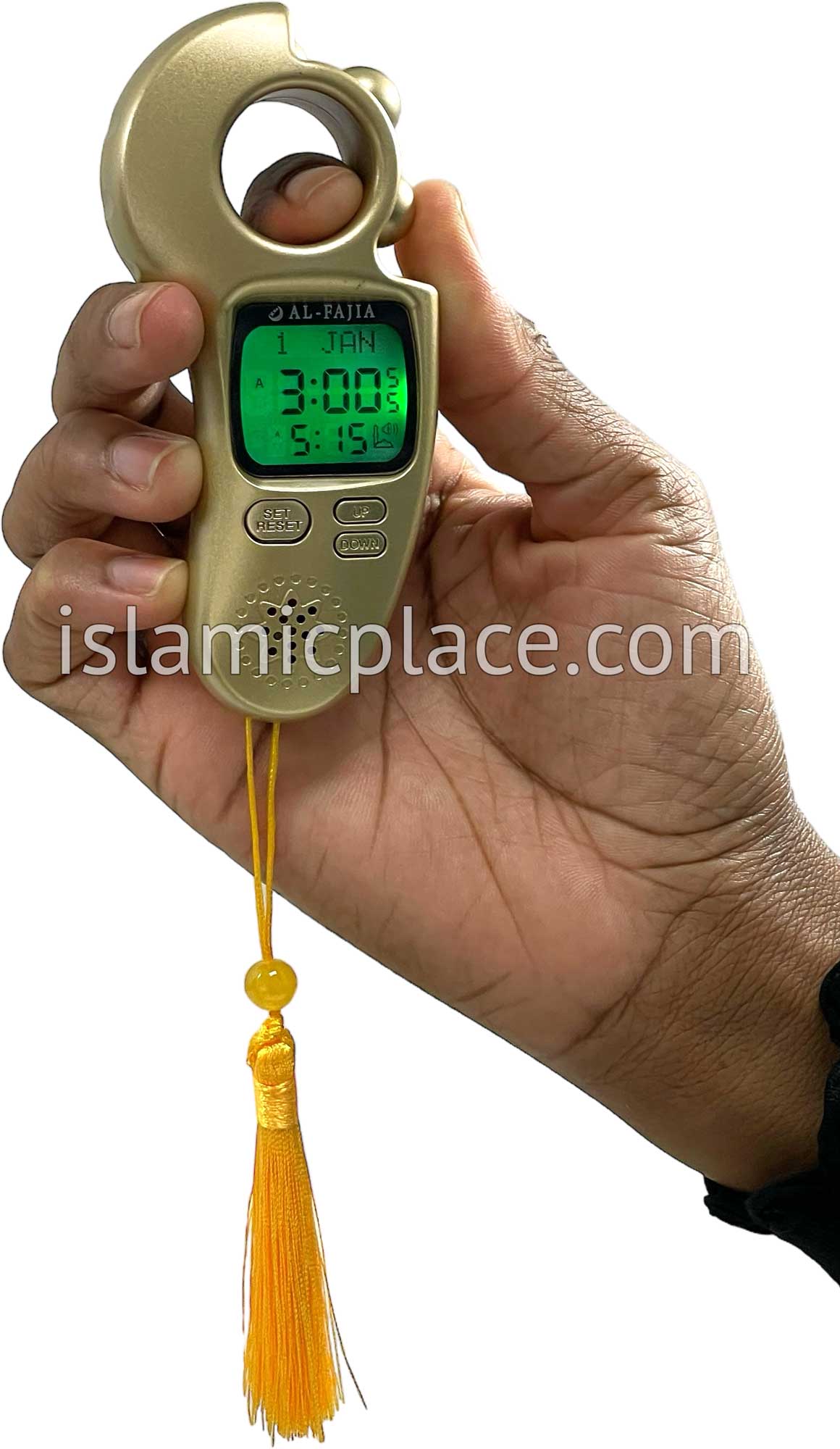Gold - Electronic Tasbih with Azan and Prayer Times Reminder