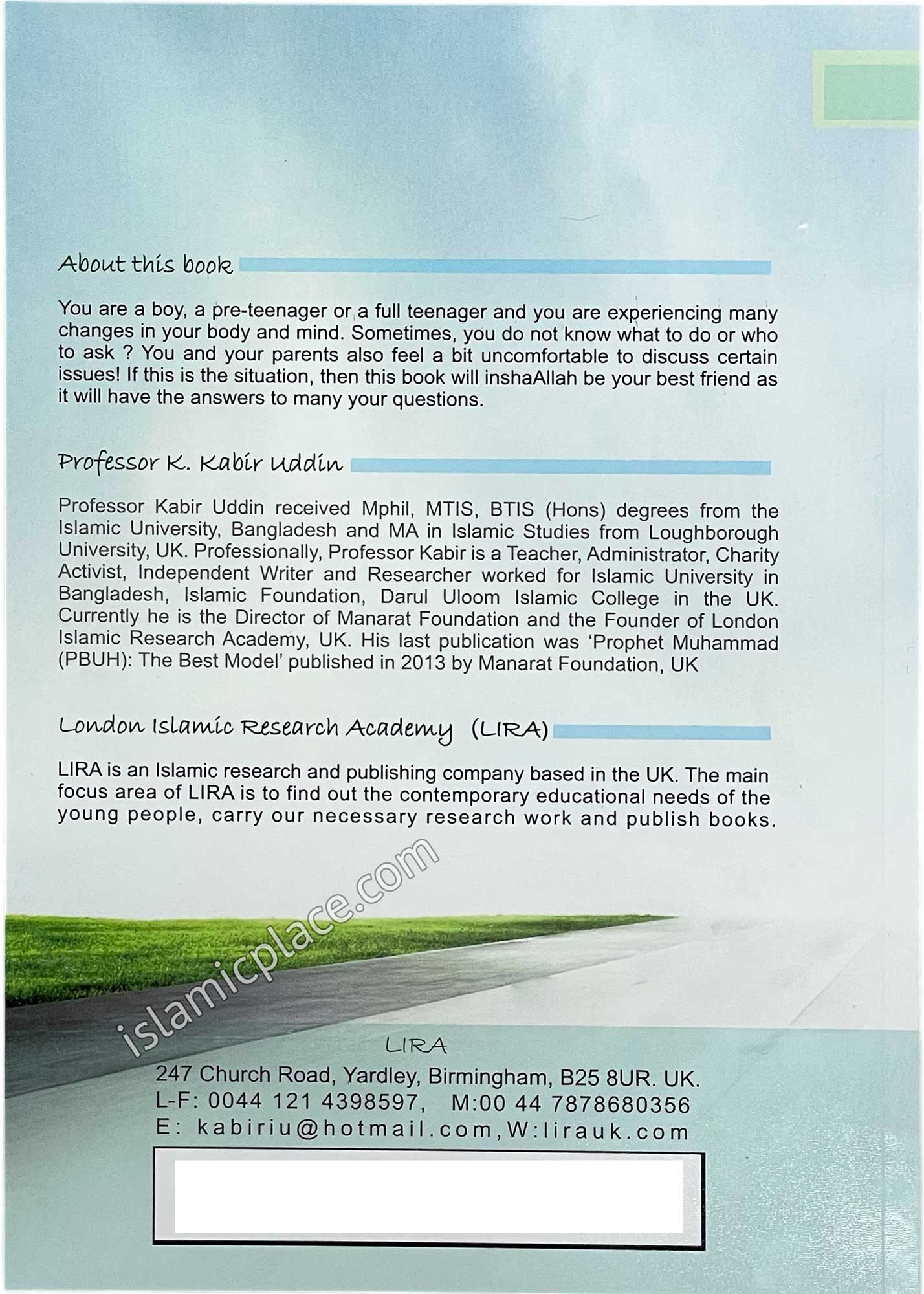 The Handbook of Muslim Teenagers - Boys edition