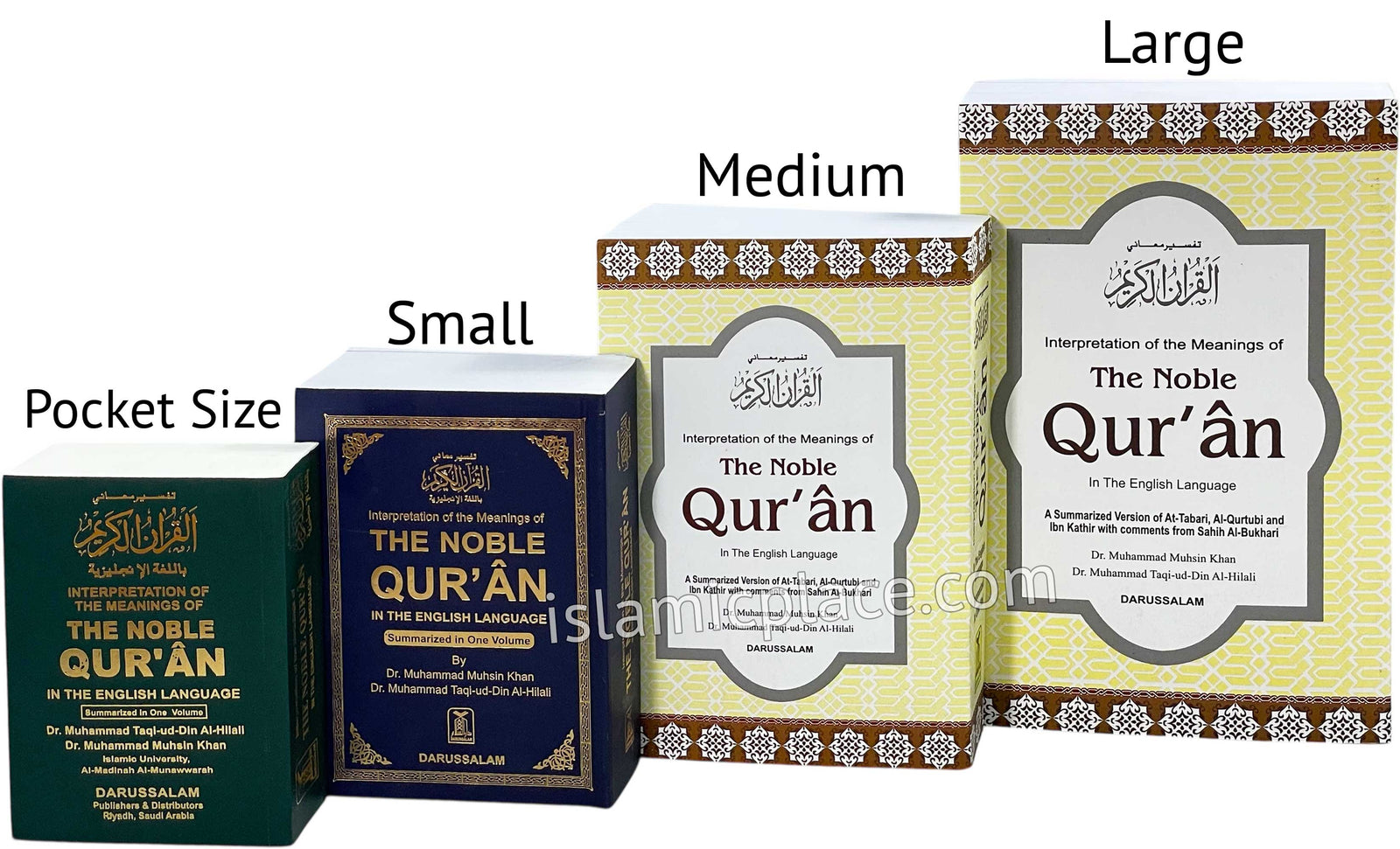 The Noble Qur'an - Large 5.5" x 8.5" Paperback