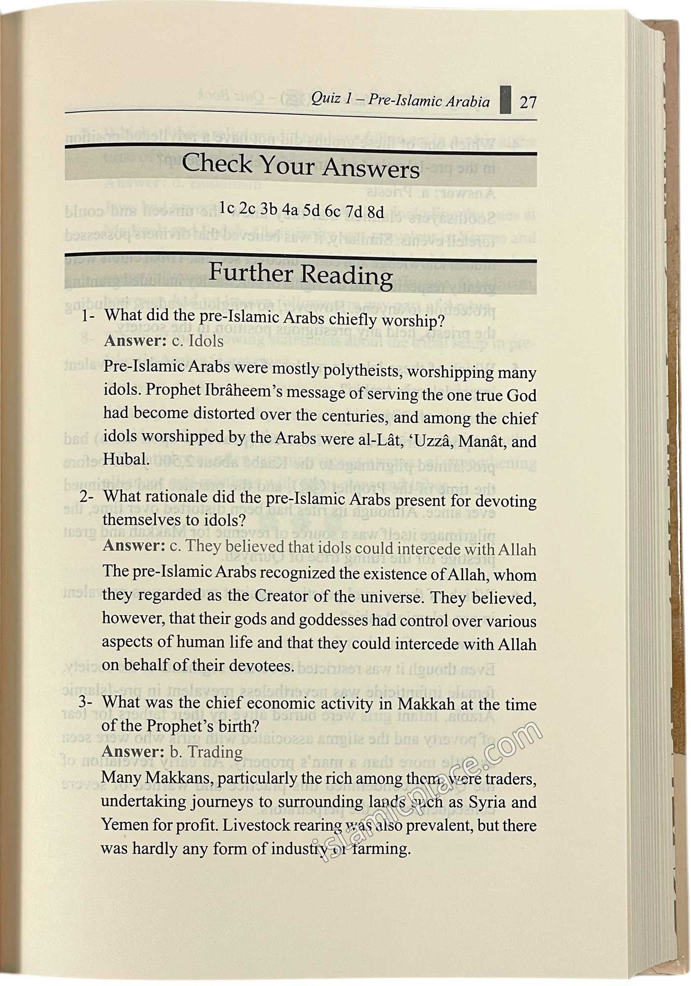 Life of Prophet Muhammad - Quiz Book