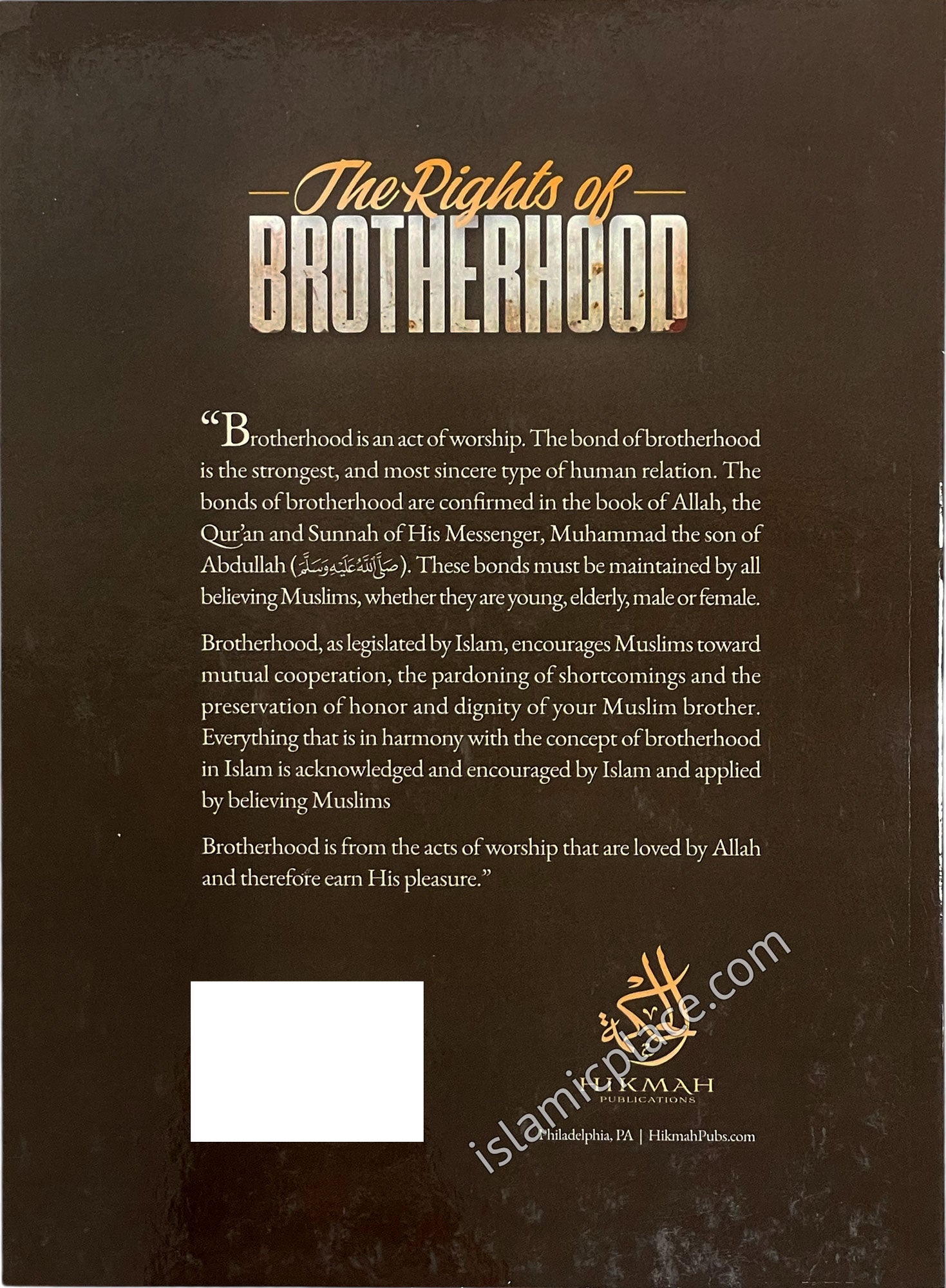 The Rights of Brotherhood