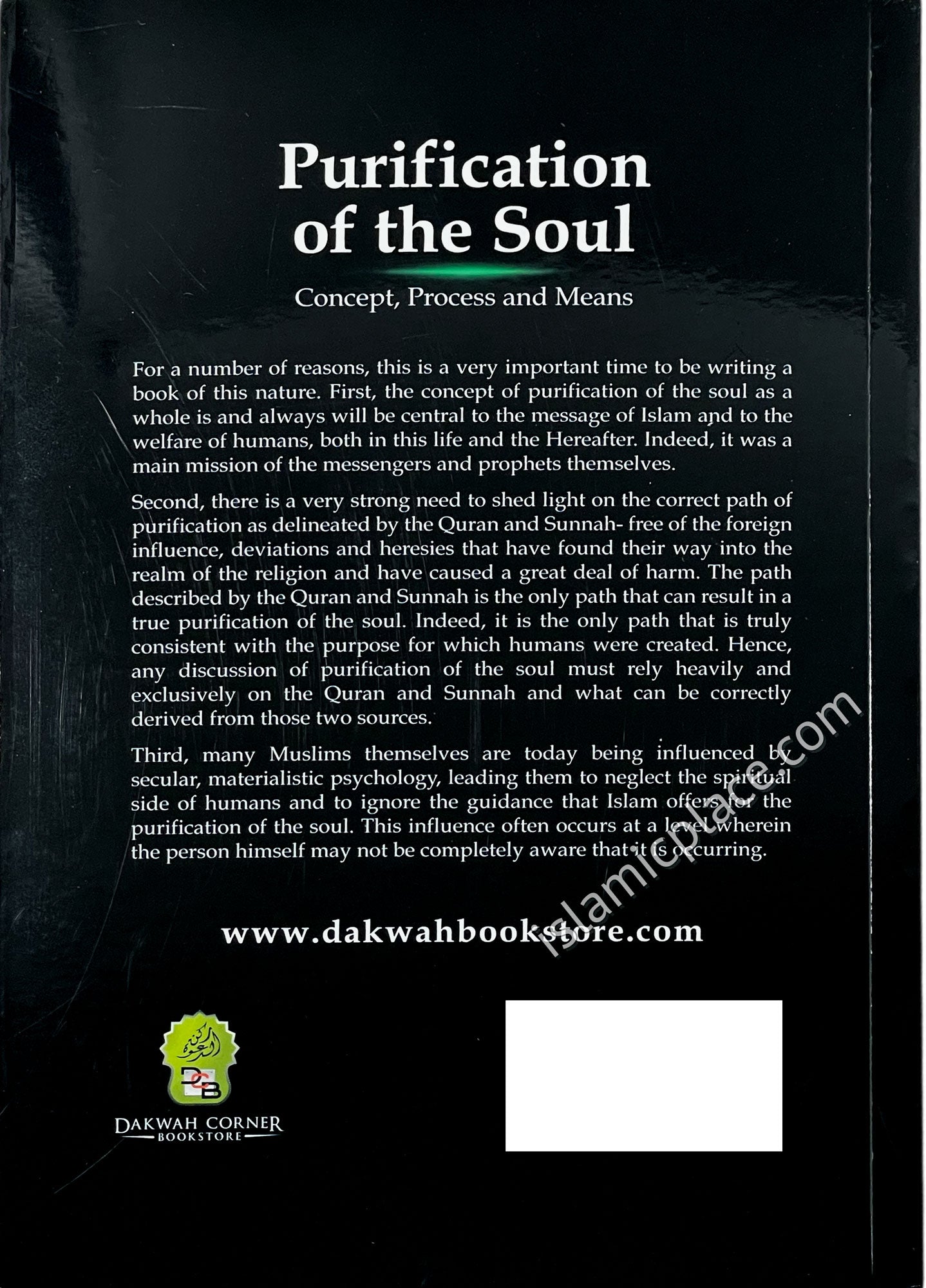 Purification of Soul - Concept, Process and Means by Jamaal Al-Din M. Zarabozo