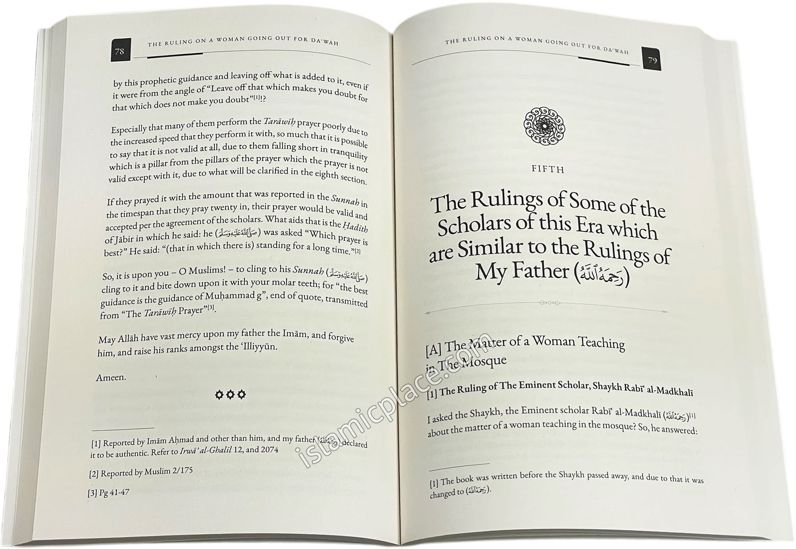 The Ruling on a Woman Going out for Dawah - From the Rulings of My Father, the Sahykh, the Imam Muhammad Nasir ad-Din Ibn Nuh al-Albani