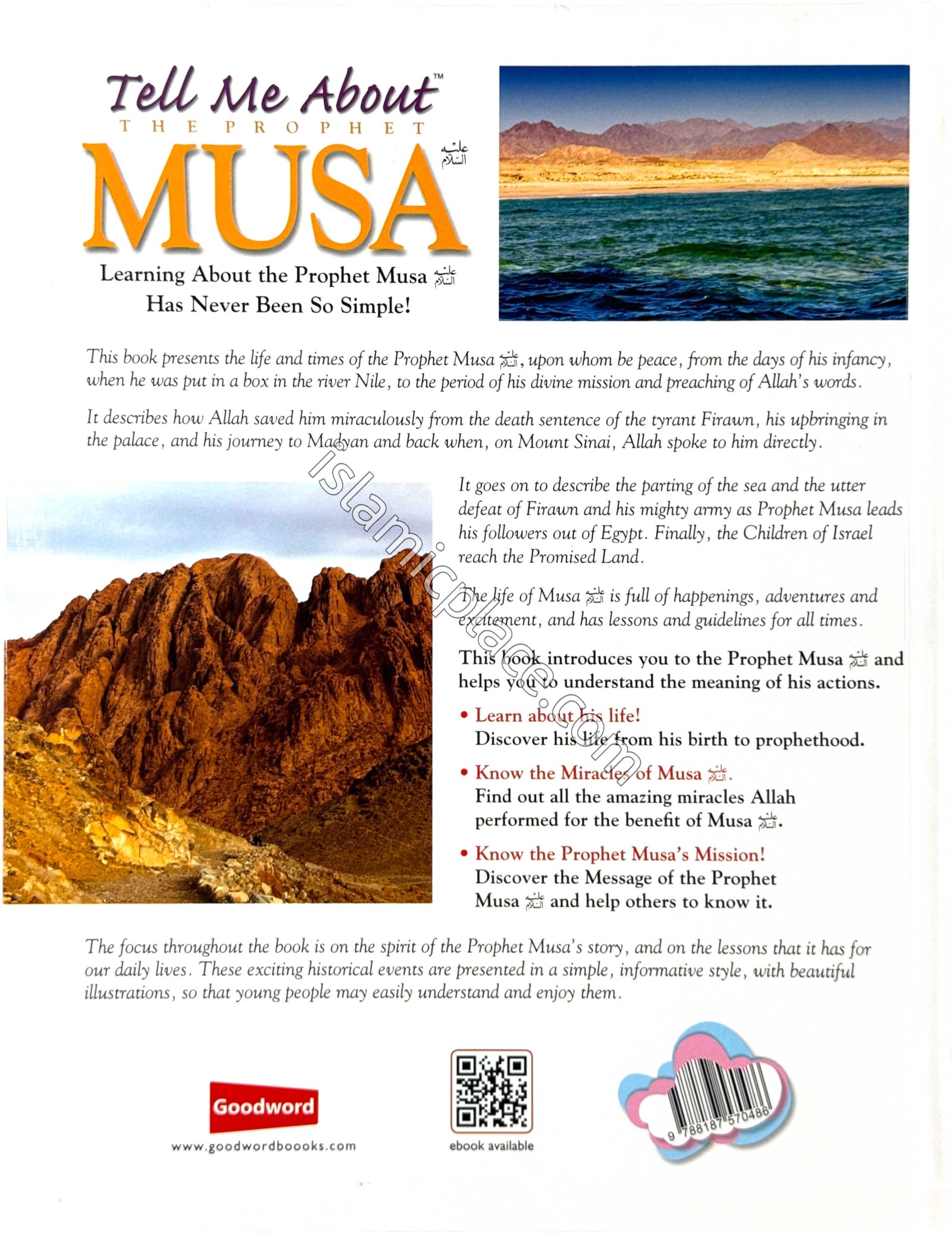 Tell Me About Prophet Musa (hardback)