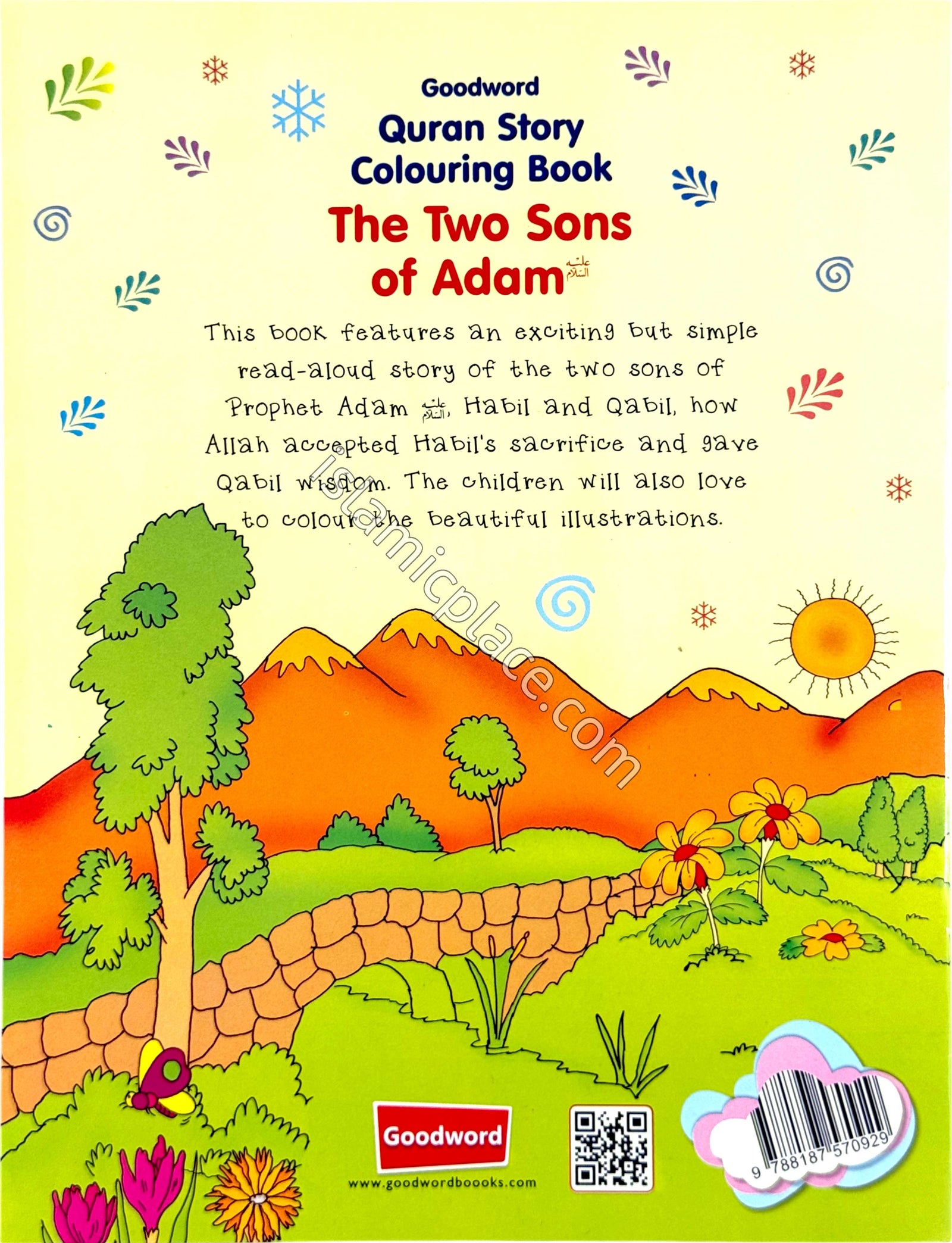 The Two Sons of Adam (Coloring Book) Children's Stories from the Quran