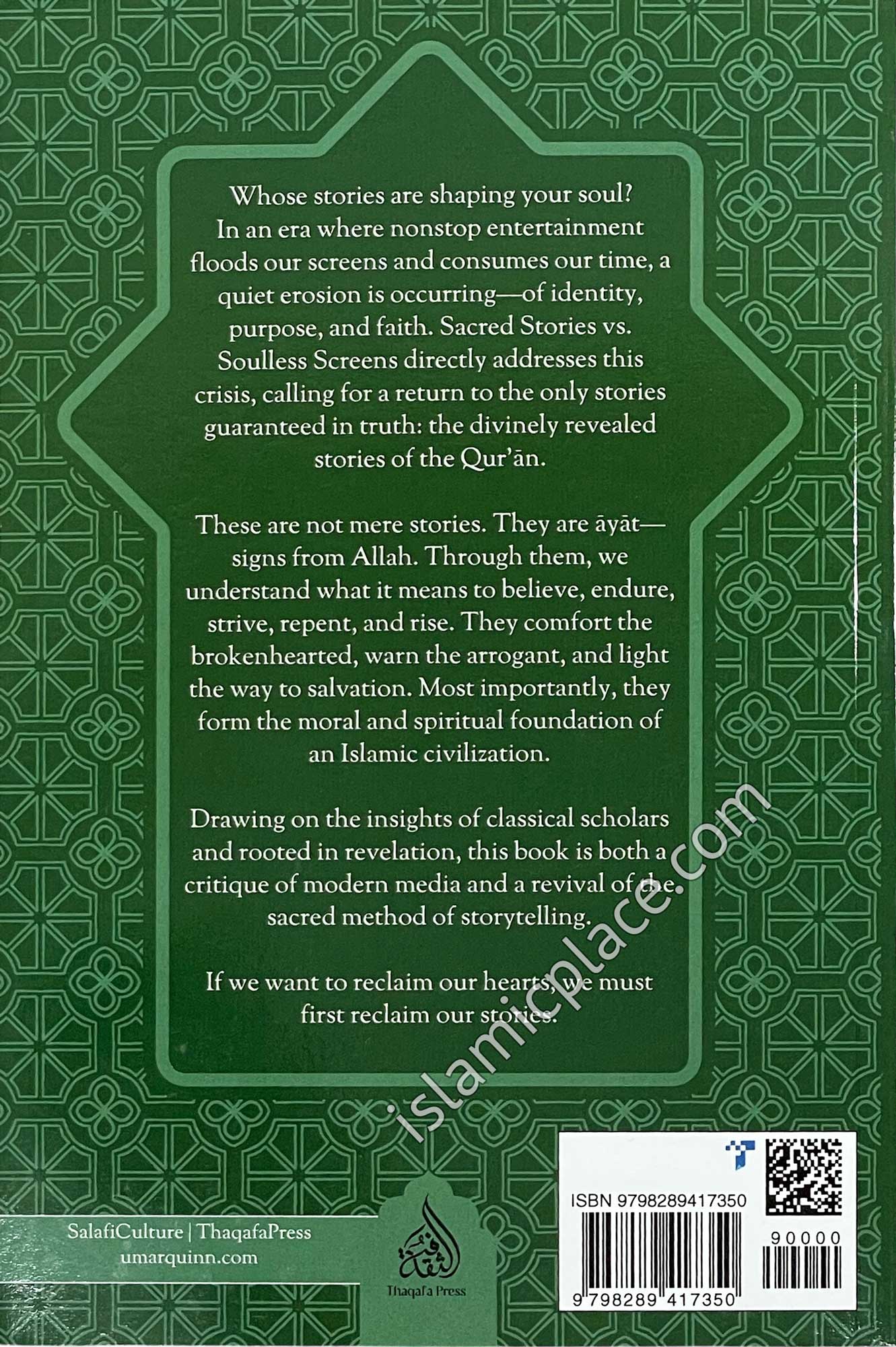 Sacred Stories Vs. Soulless Screens