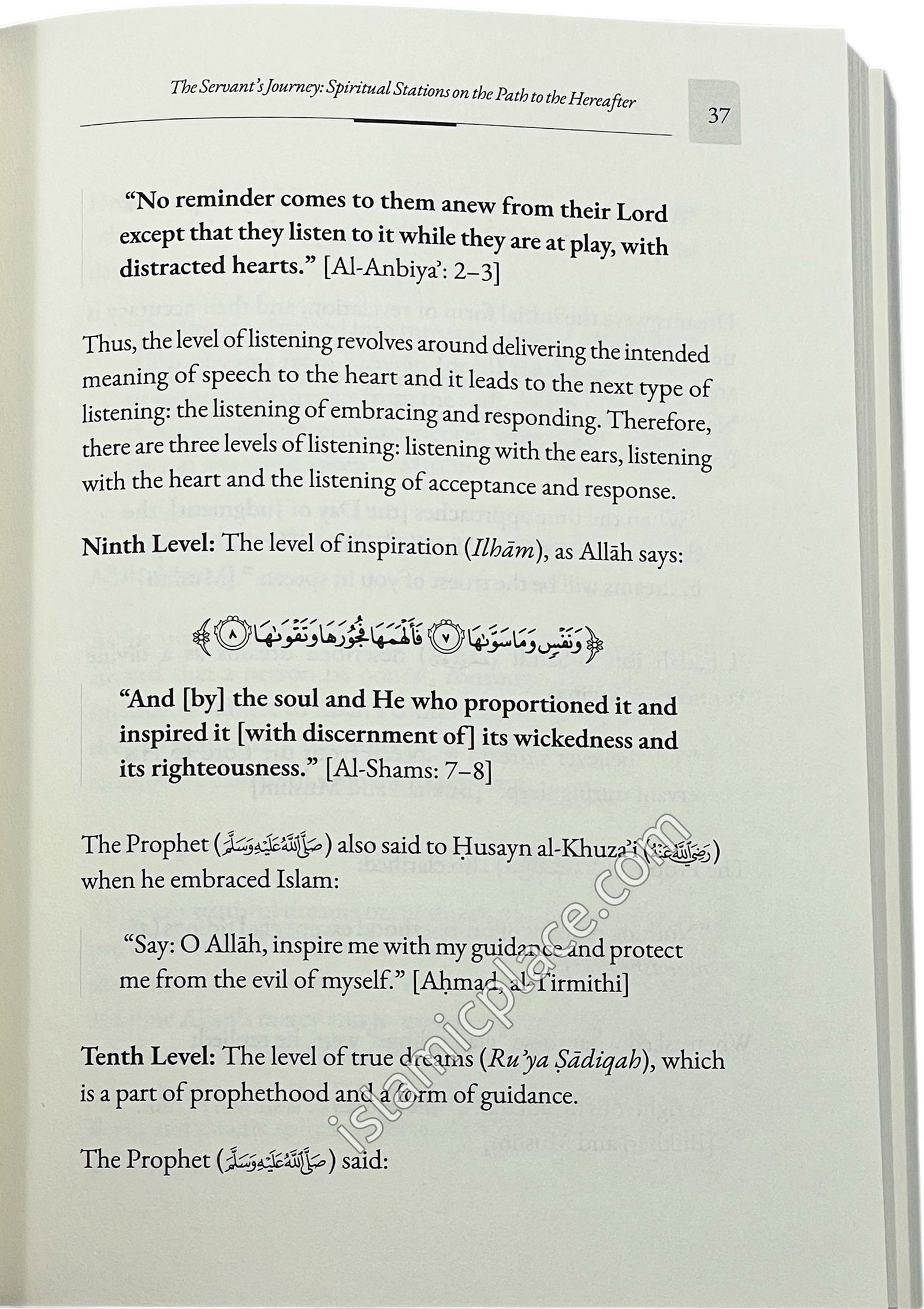 An Abridgment of The Servant's Journey - Spiritual Stations on the Path to the Hereafter