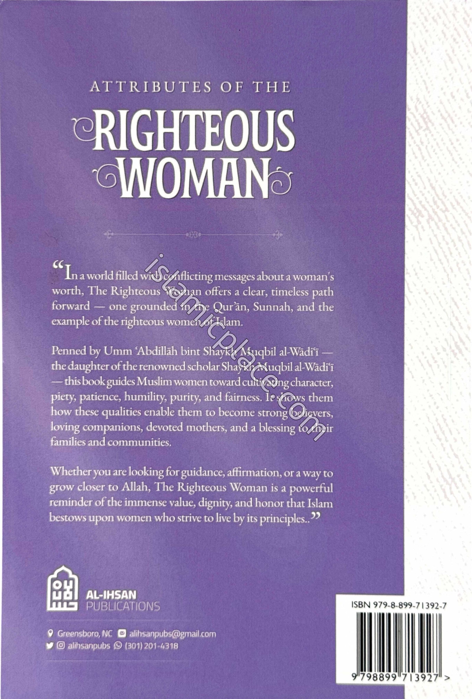 Attributes of the Righteous Woman
