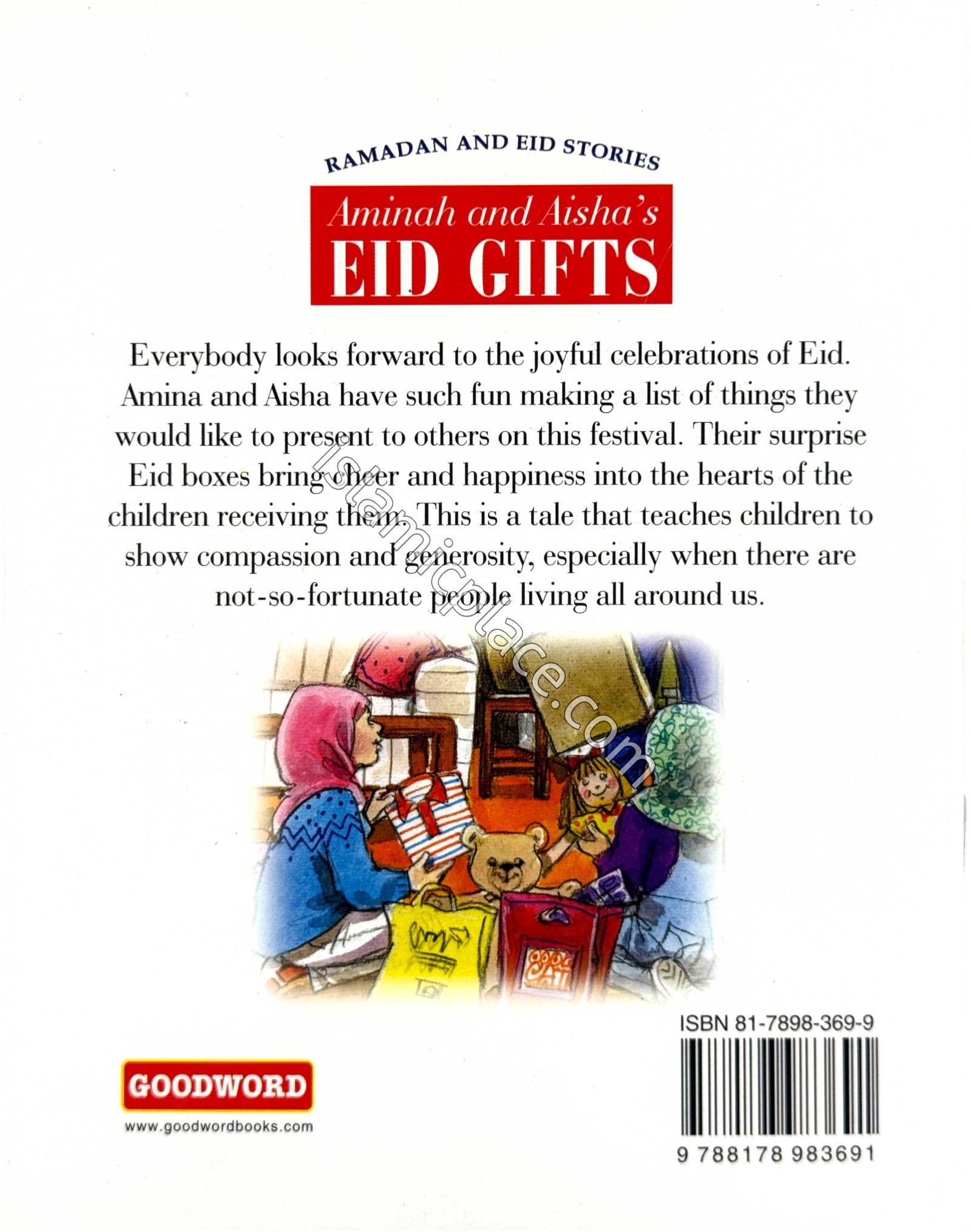 Aminah and Aisha's Eid Gifts - Ramadan and Eid Stories (paperback)