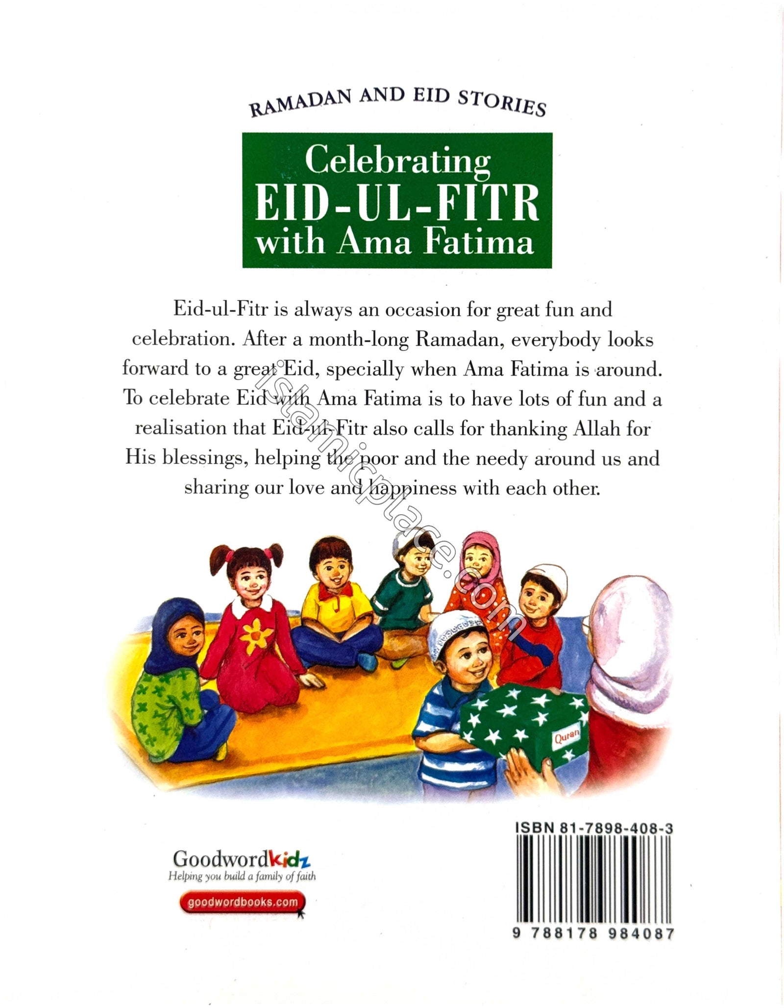 Celebrating Eid-ul-Fitr with Ama Fatima - Ramadan and Eid Stories (paperback)
