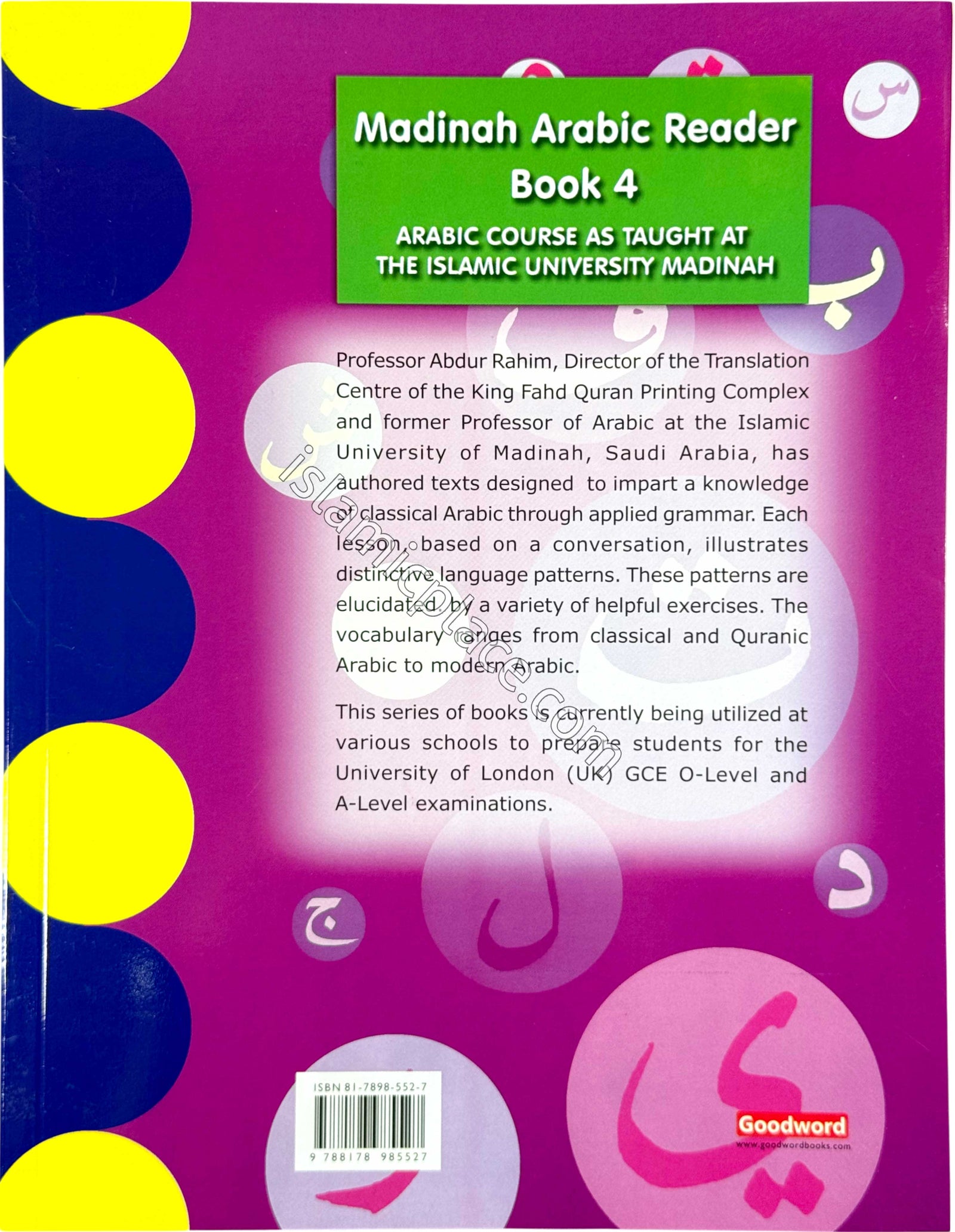 Madinah Arabic Reader: Book 4
