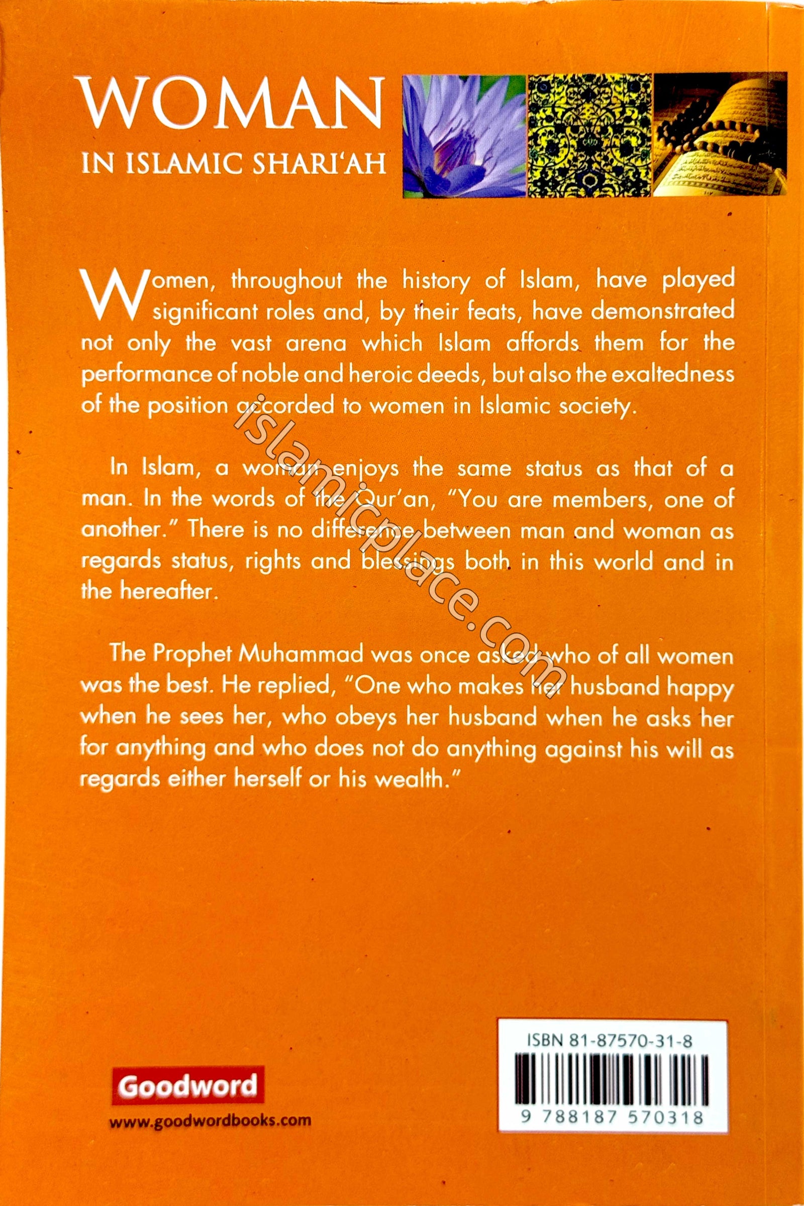 Woman in Islamic Shari'ah