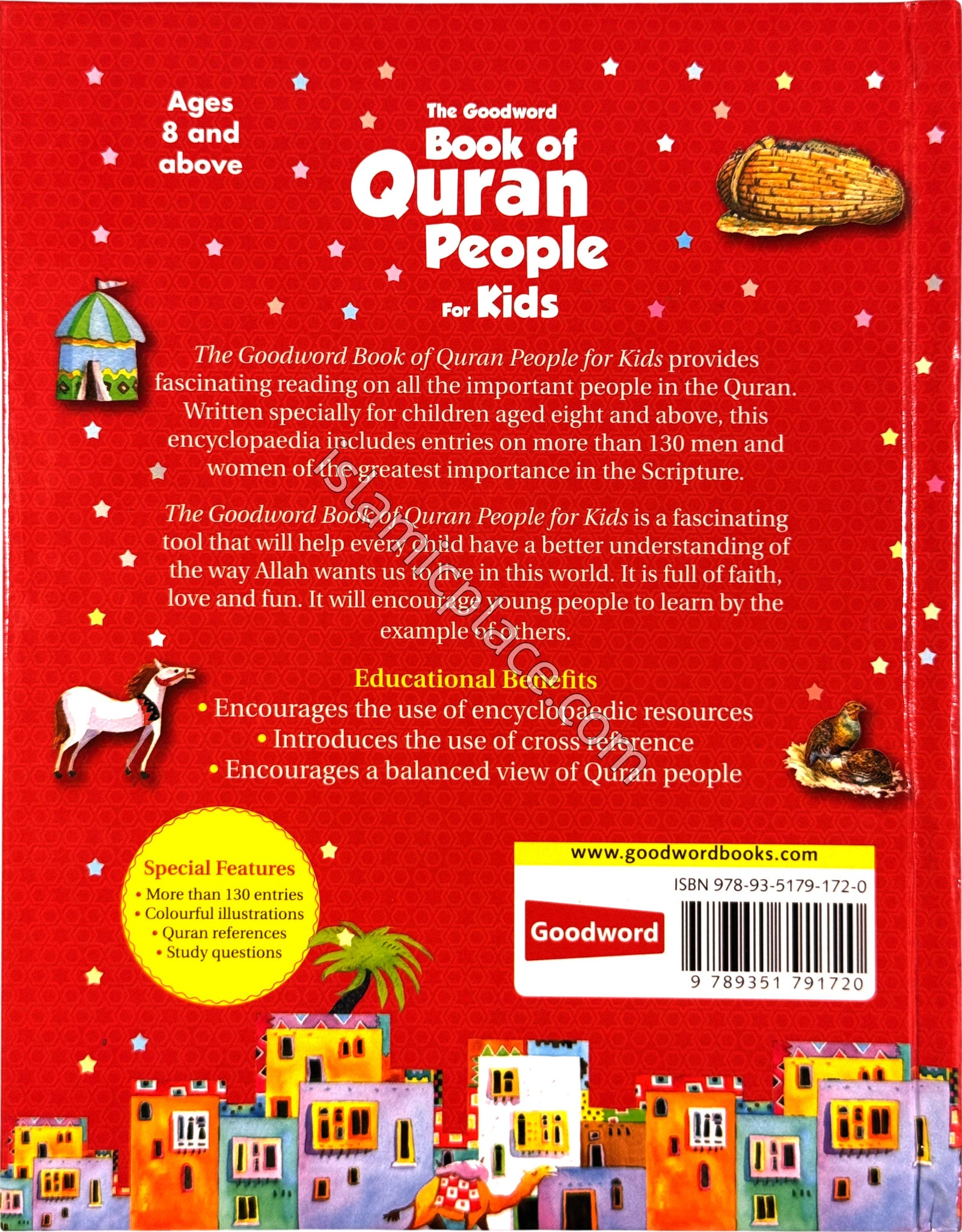 The Goodword Book of Quran People for Kids - A fascinating handbook to all the key people in the Quran (Hardback)
