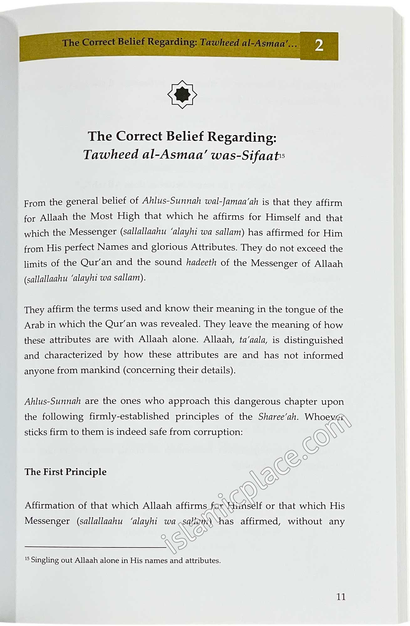 the Correct Creed that Every Muslim Must Know