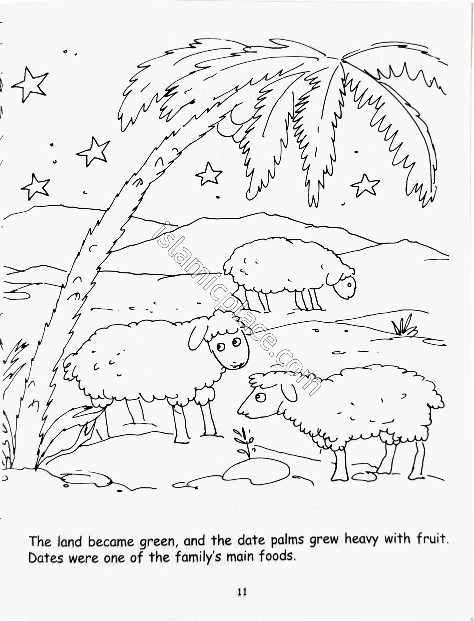 The Days in the Desert (Coloring Book) Children's Stories from the Life of Prophet Muhammad