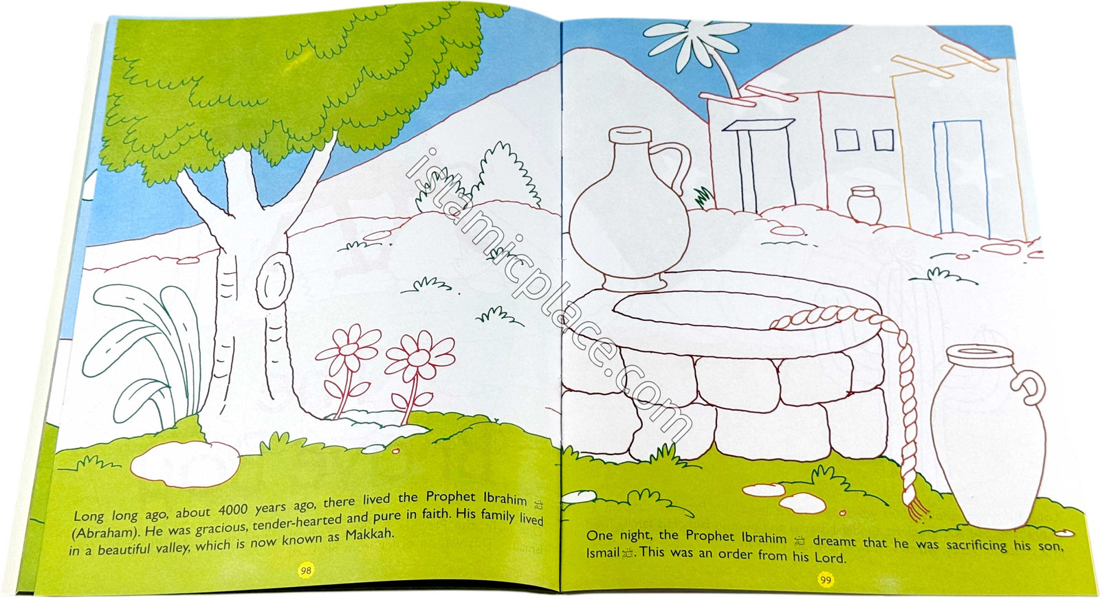 Stories from the Quran - Big Coloring Book