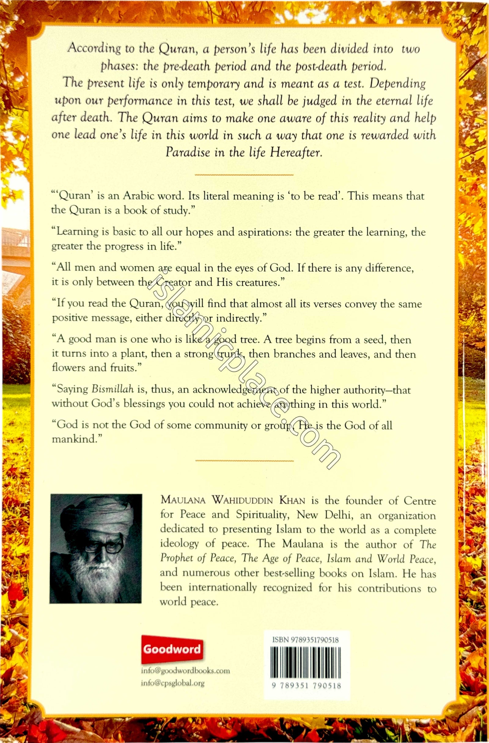 Quranic Wisdom by Maulana Wahiduddin Khan