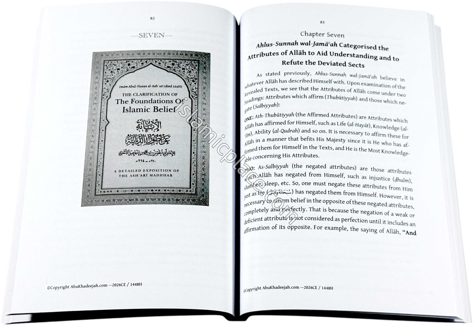 The Clarification of The Foundations of Islamic Belief - And a Detailed Exposition of the Ash'ari Madhhab