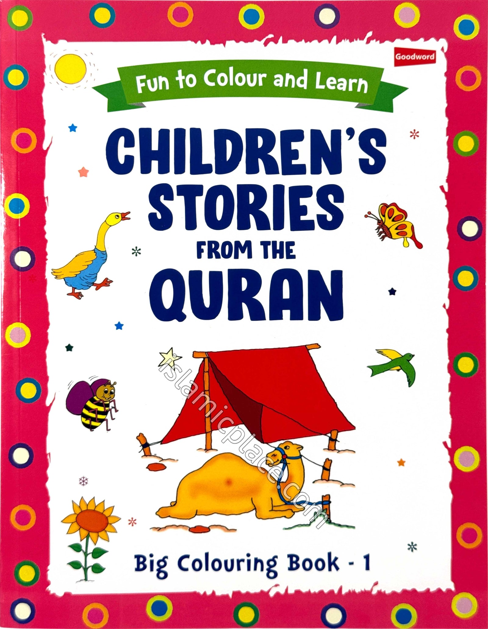 Children's Stories from the Quran - Big Coloring Book 1 - Fun to Color and Learn