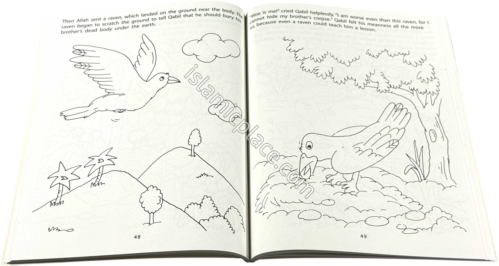 Children's Stories from the Quran - Big Coloring Book 1 - Fun to Color and Learn