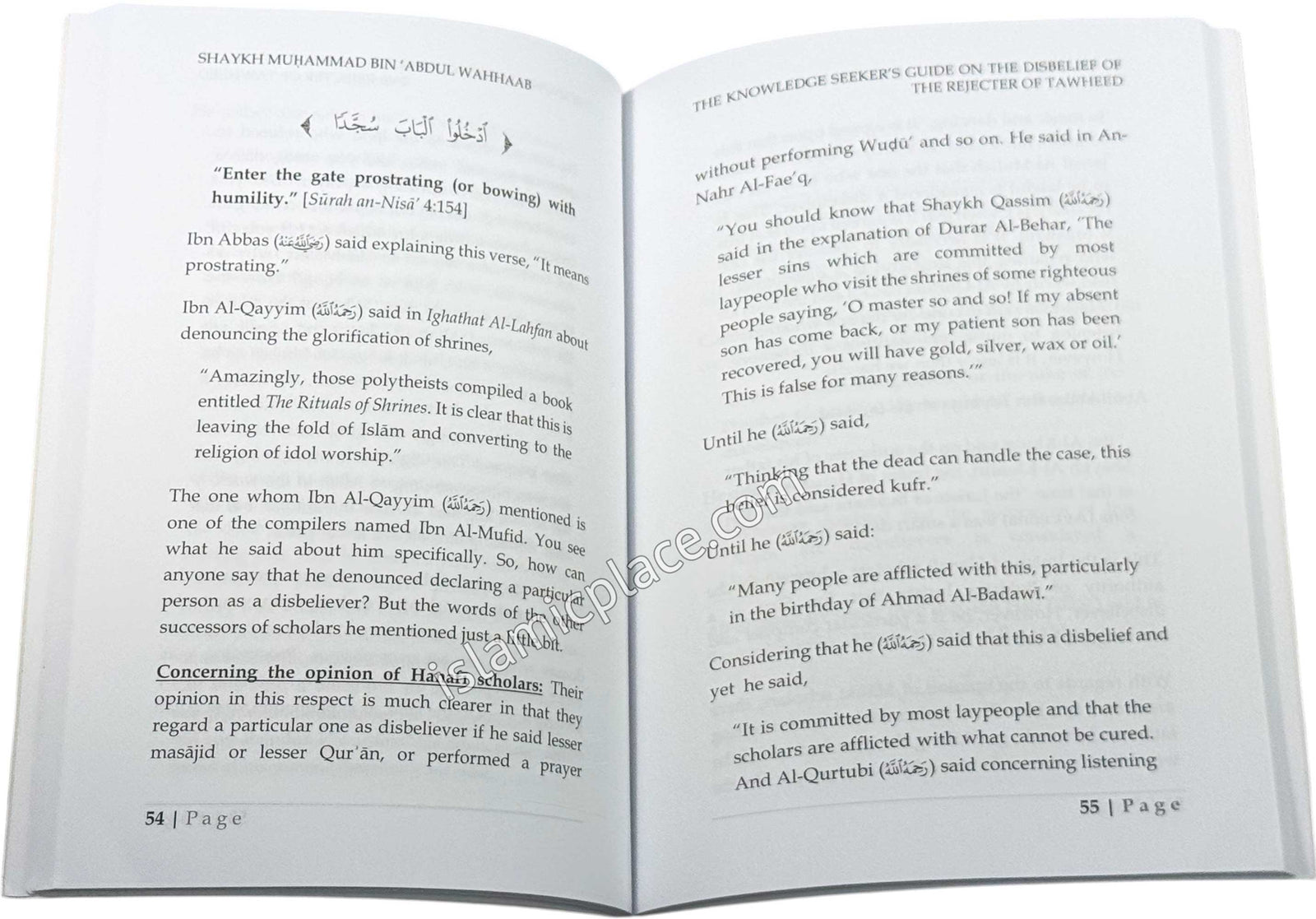 The Knowledge Seeker's Guide on the Disbelief of the Rejecter of Tawhid