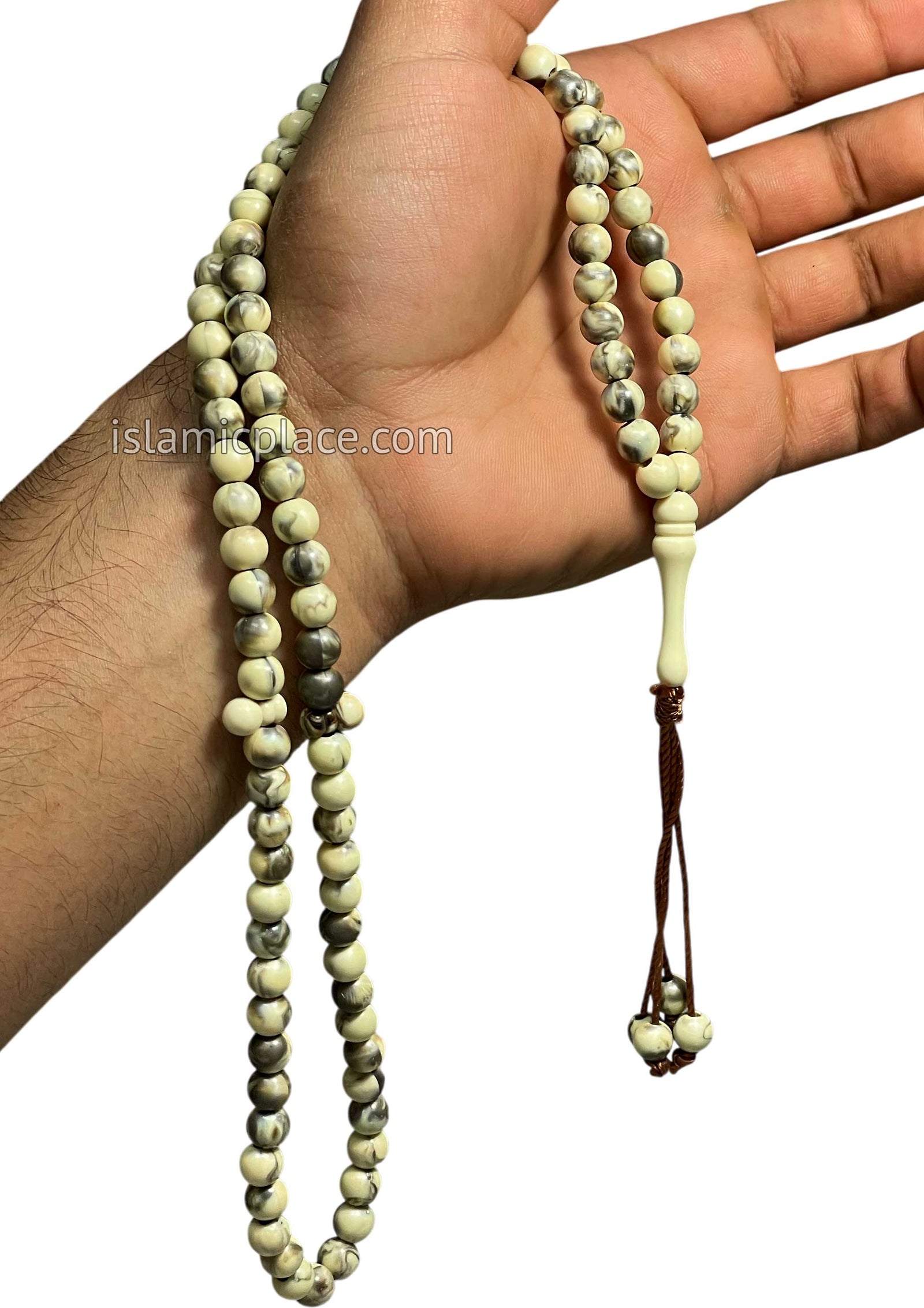 Seashell Cream - Khalil Tasbih Prayer Beads
