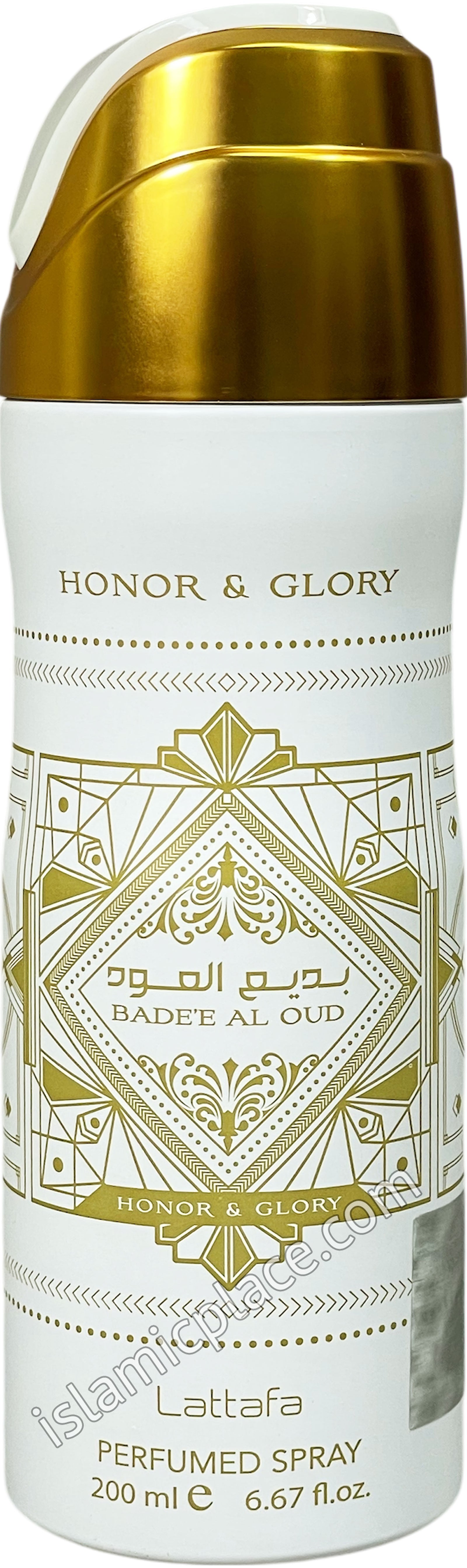 Badee Al Oud Honor and Glory - Perfumed Deodorant Spray (200 ml) by Lattafa