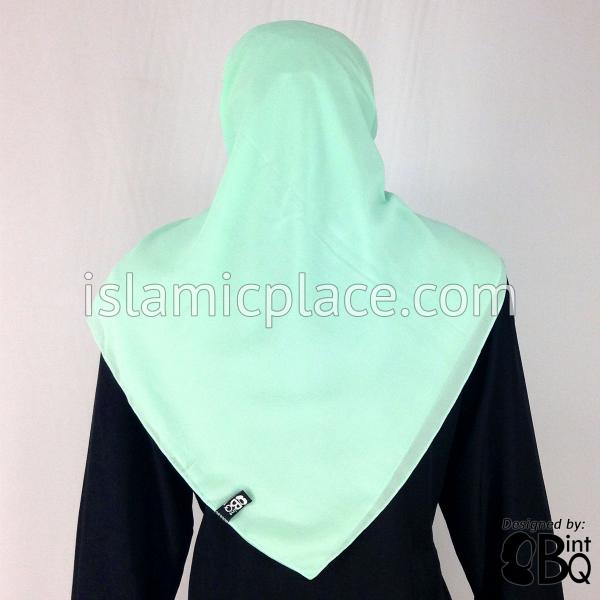 Light Turquoise - Georgette 45" Square Khimar