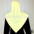 Baby Yellow - Georgette 45" Square Khimar