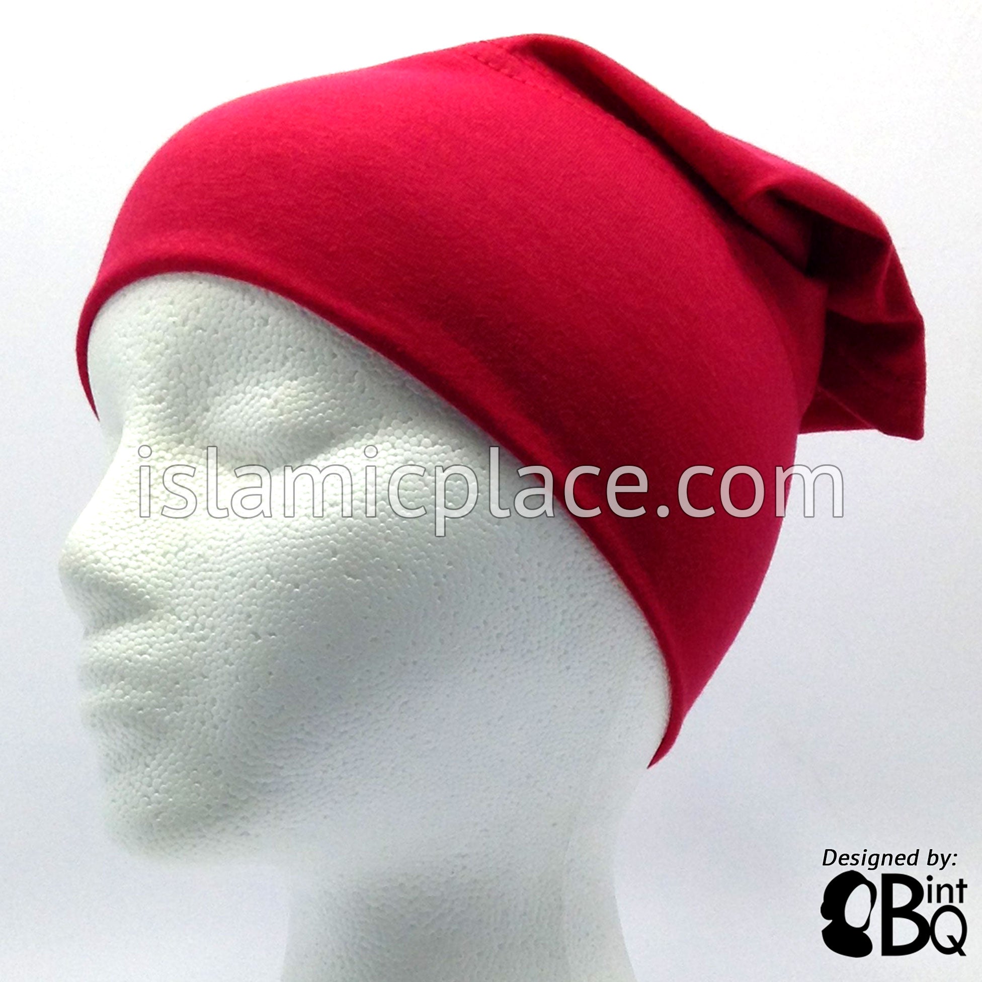 Coral Red - Plain Underscarf