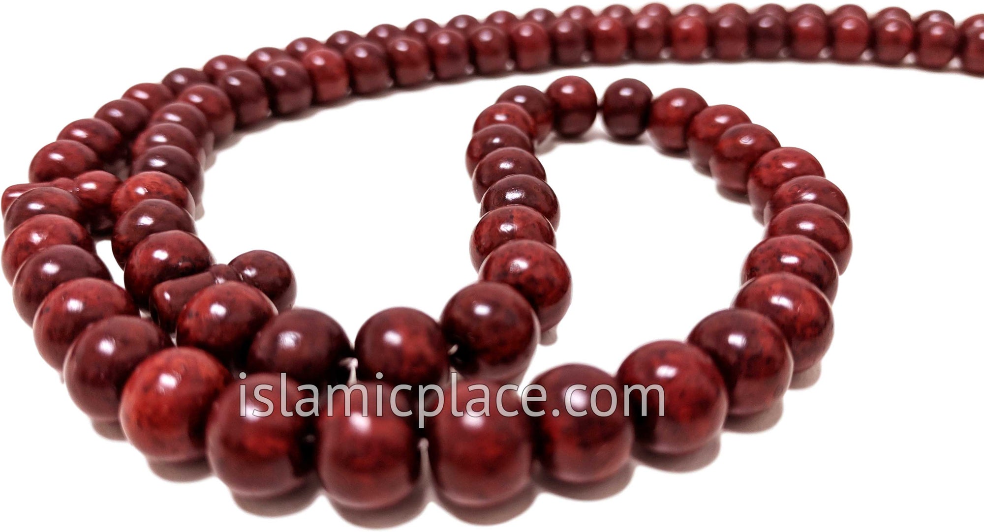 Saddle Brown - Wali-ud-Deen Tasbih Prayer Beads