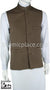 Taupe - Shaykh Waistcoat Vest by Ibn Ameen