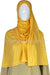 Golden Sand Plain - Jamila Jersey Shayla Long Rectangle Hijab 30"x70"
