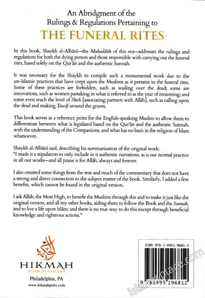 An Abridgment of the Rulings & Regulations Pertaining to The Funeral Rites