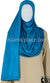 Light Teal Plain - Jamila Jersey Shayla Long Rectangle Hijab 30"x70"