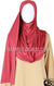 Clay Red Plain - Jamila Jersey Shayla Long Rectangle Hijab 30"x70"