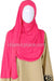 Fuchsia Pink Plain - Jamila Jersey Shayla Long Rectangle Hijab 30"x70"