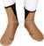 Caramel - Elastic Slip-on Khuff Leather socks