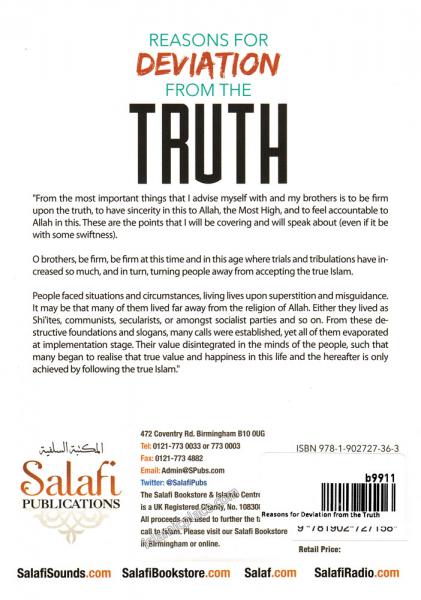 Reasons for Deviation from the Truth