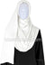 Off White Plain - Jamila Jersey Shayla Long Rectangle Hijab 30"x70"
