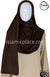 Willow Bark Plain - Easy Aisha Jersey Shayla Long Rectangle Hijab 30"x70"