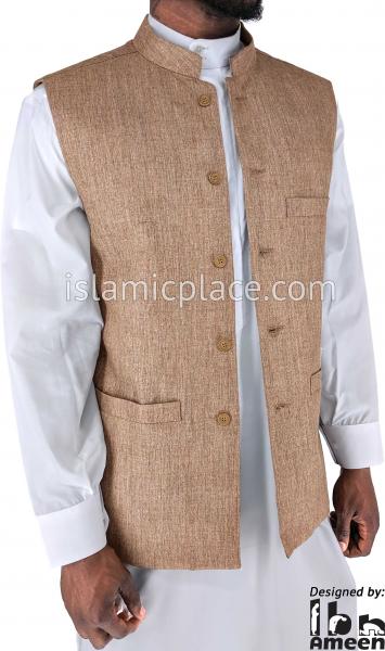 Copper - Hakim Waistcoat Vest by Ibn Ameen