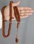 Cocoa Brown - Large Bead Talib Tasbih Prayer Beads