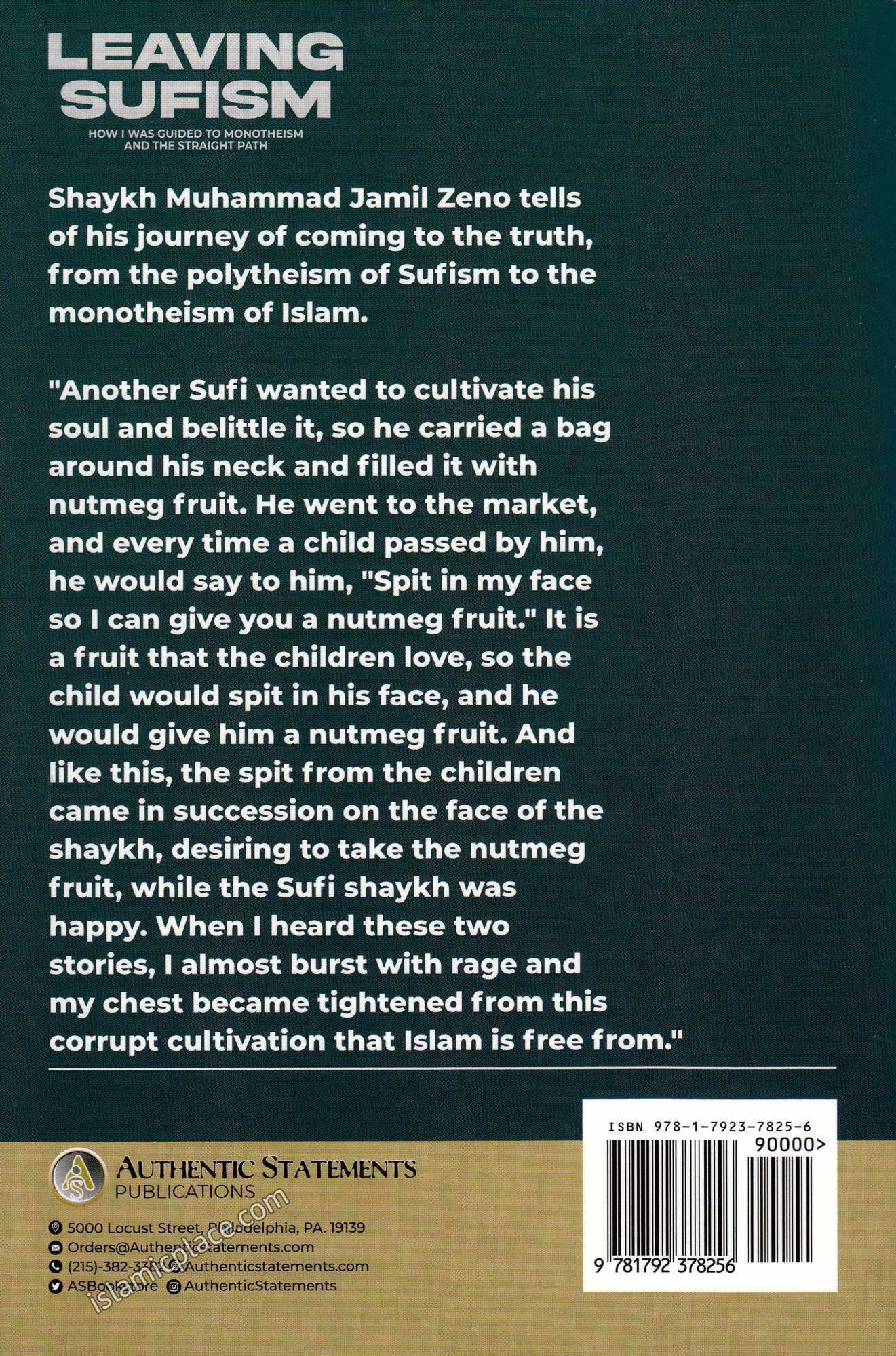 Leaving Sufism - How I was guided to monotheism and the straight path