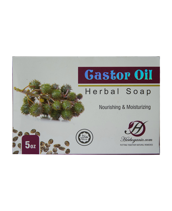 Castor Oil Herbal Halal Soap - 5 oz