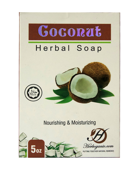 Coconut Herbal Halal Soap - 5 oz