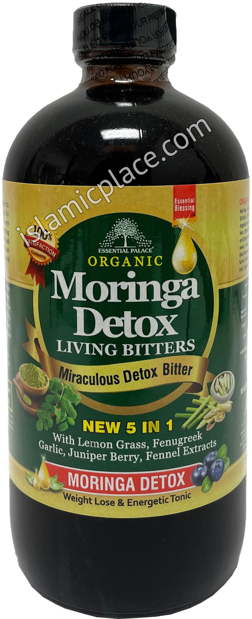 Moringa Detox Living Bitters - Miraculous Detox Bitter 16oz